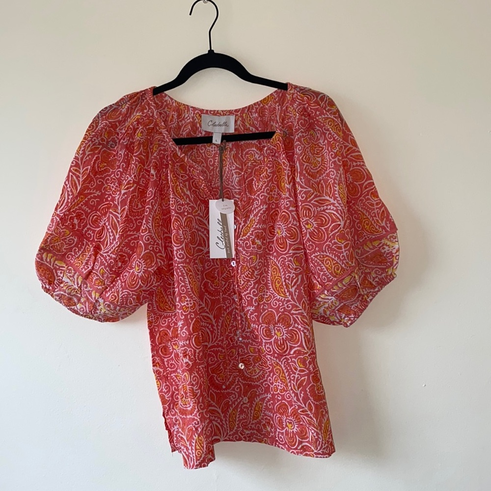 Cleobella blouse size large NWT